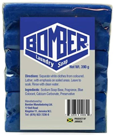 Blue Bomber Laundry SOAP 390 Grams( set of 3)